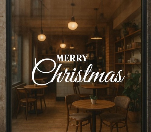 Christmas window wall stickers - christmas,