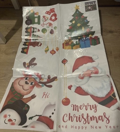Large christmas window - large,