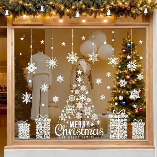 129 pcs christmas - 129, window