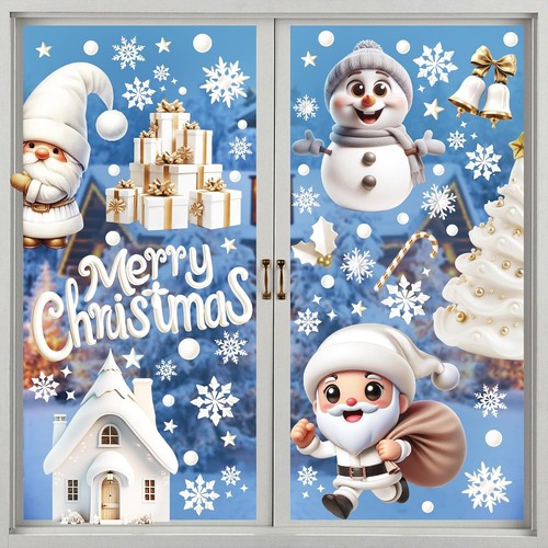Christmas window stickers - stickers, 9