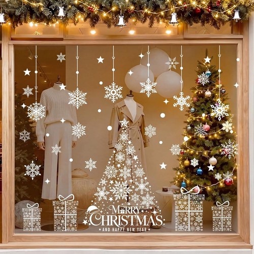 Christmas stickers for windows - stickers,