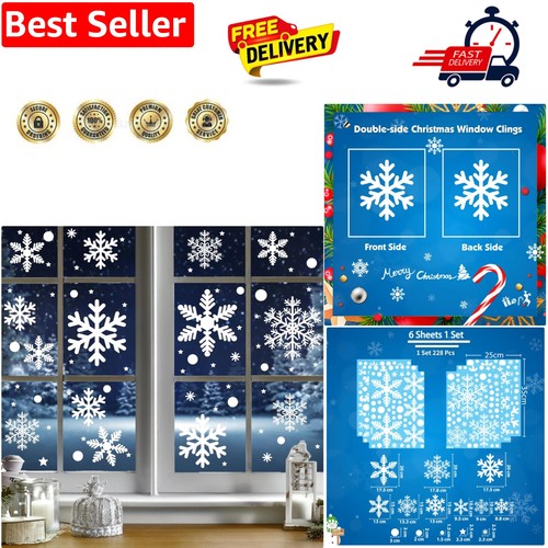 Large size christmas window - large,