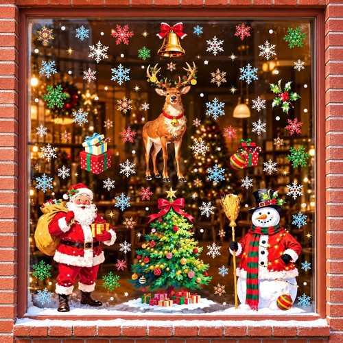 Large christmas window - large,