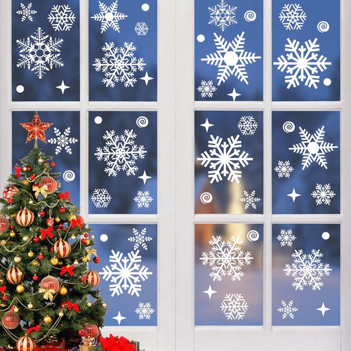 262pcs christmas window - 262pcs,