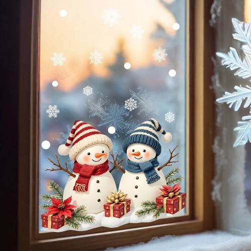 Large christmas window - large,