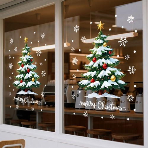 Pvc christmas window - pvc,