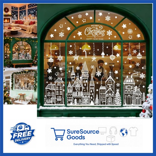 Large christmas window - large,