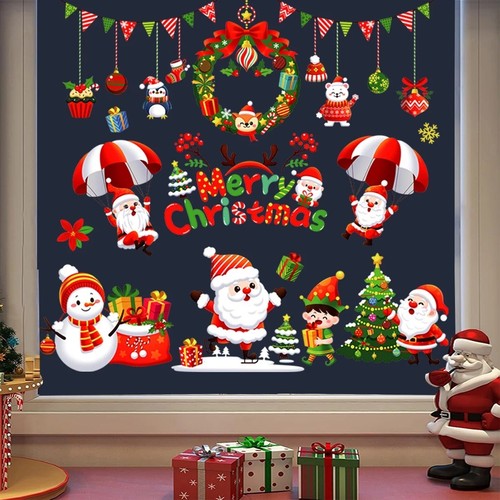 Large christmas window - large,