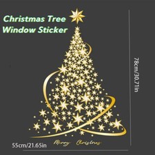 1PC Large Golden Christmas