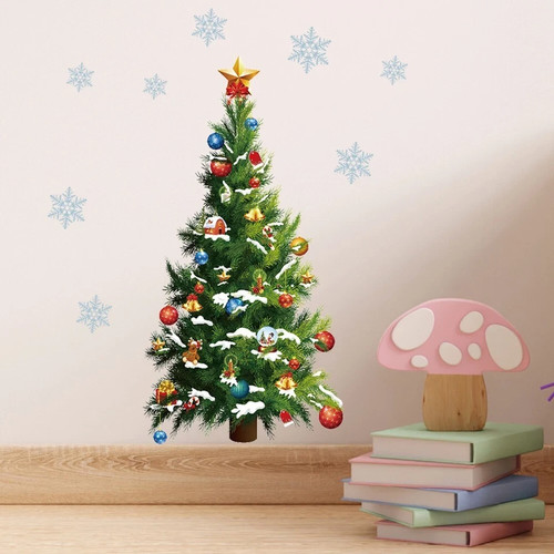 Christmas xmas tree art decals - christmas,