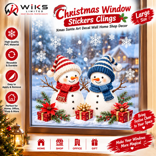 Large christmas window - large,