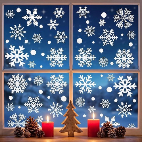 Christmas snowflake window - christmas,