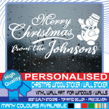 Personalised Christmas Window