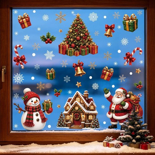 Creative christmas window - creative,