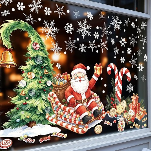 Christmas large window - christmas,