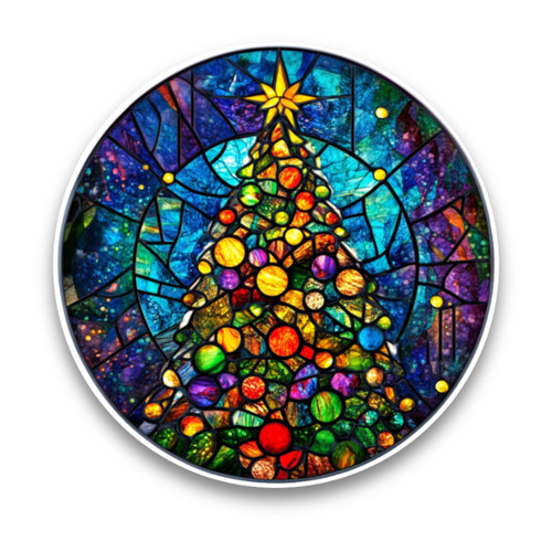 Large beautiful christmas tree - large,