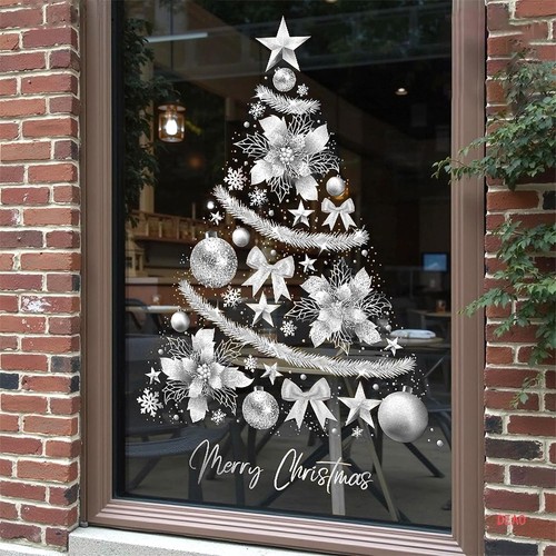 Silver christmas tree - silver,