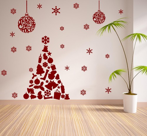 Christmas window decoration - christmas,