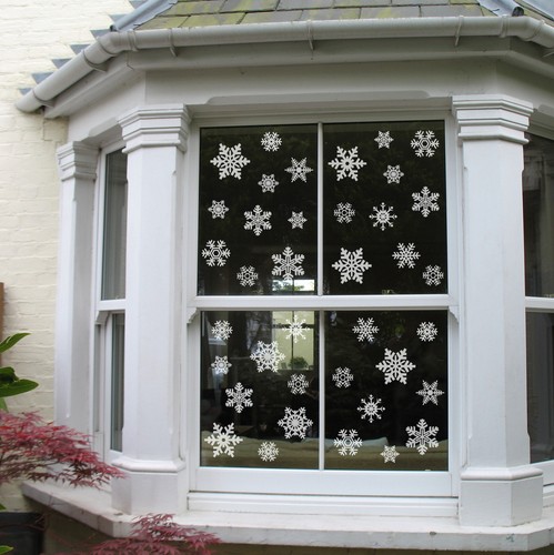Reusable snowflake window - reusable,