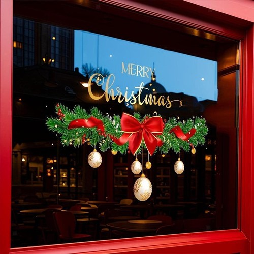 Christmas window sticker large - window,