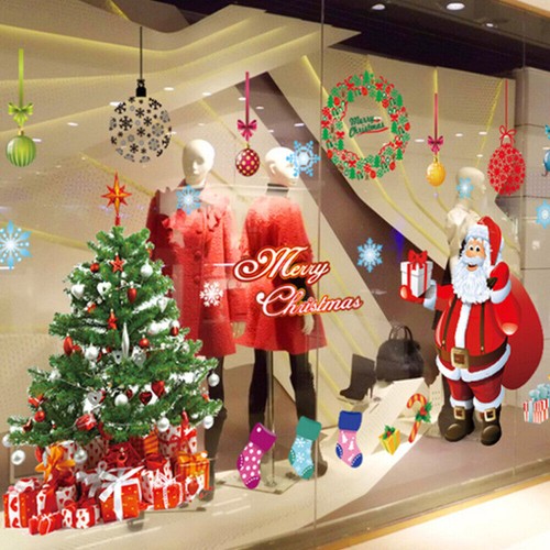 Christmas window stickers - uk,