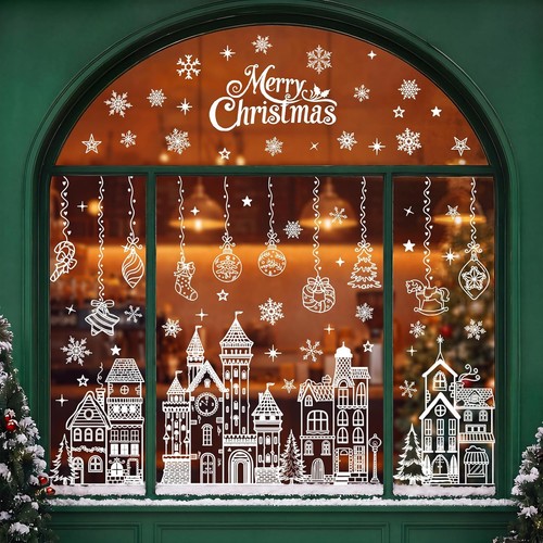 Large christmas window - large,