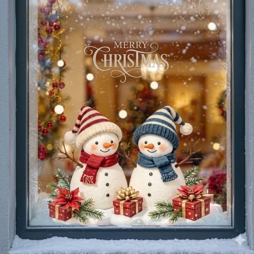 Large christmas window - christmas,