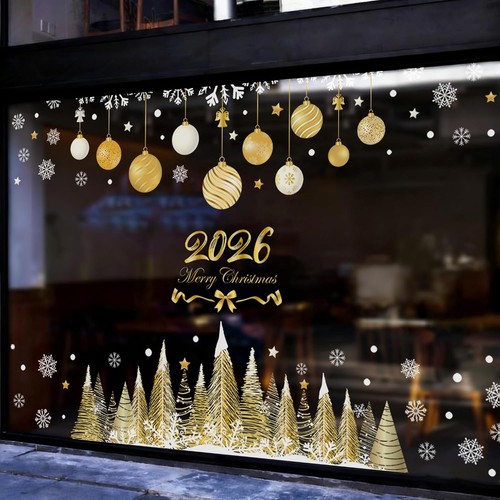 2026 christmas tree - christmas, window