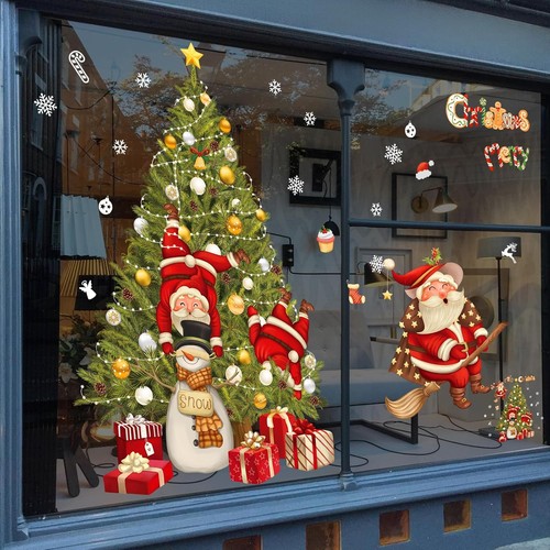Large christmas window - large,