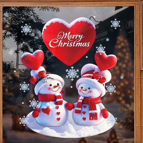 Merry christmas window sticker - merry,