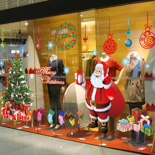 Large christmas window - large,