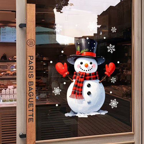 Large christmas snowman - large,