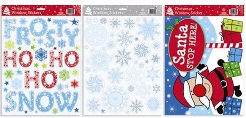 Large christmas window - large,