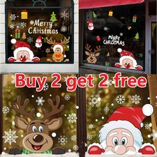 Large Kids Christmas Window