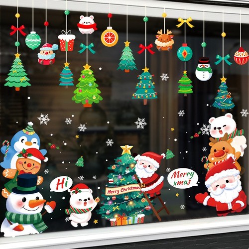 Large christmas window - large,
