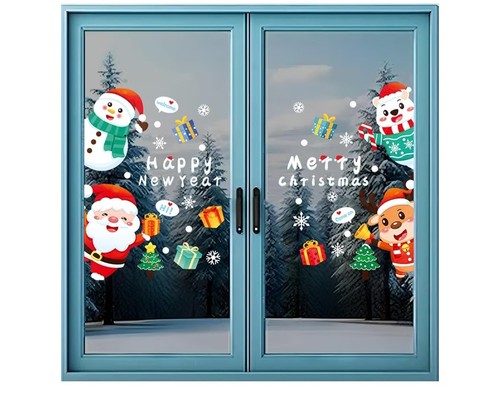 Large christmas window - christmas,