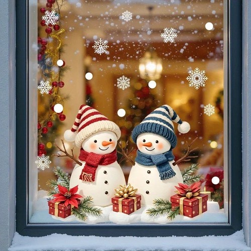 Large christmas window - large,
