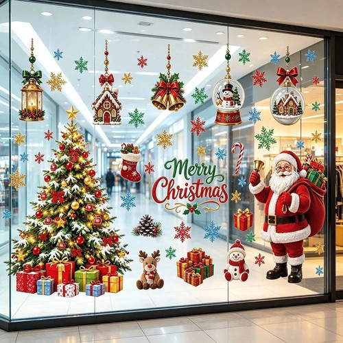 Extra large christmas window - extra-large,