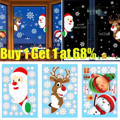 Large christmas window - large,