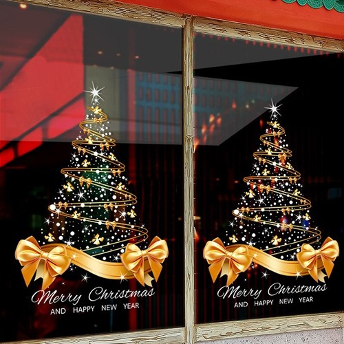 Gold christmas xmas tree art - gold,