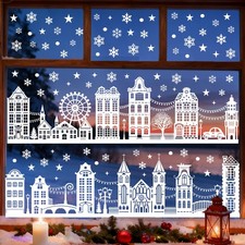 154 PCS Christmas Window